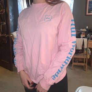 HUF Pink Long Sleeve